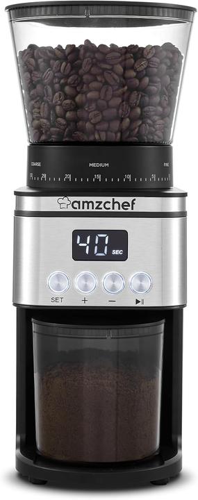 Actual product image Amzchef Electric coffee grinder