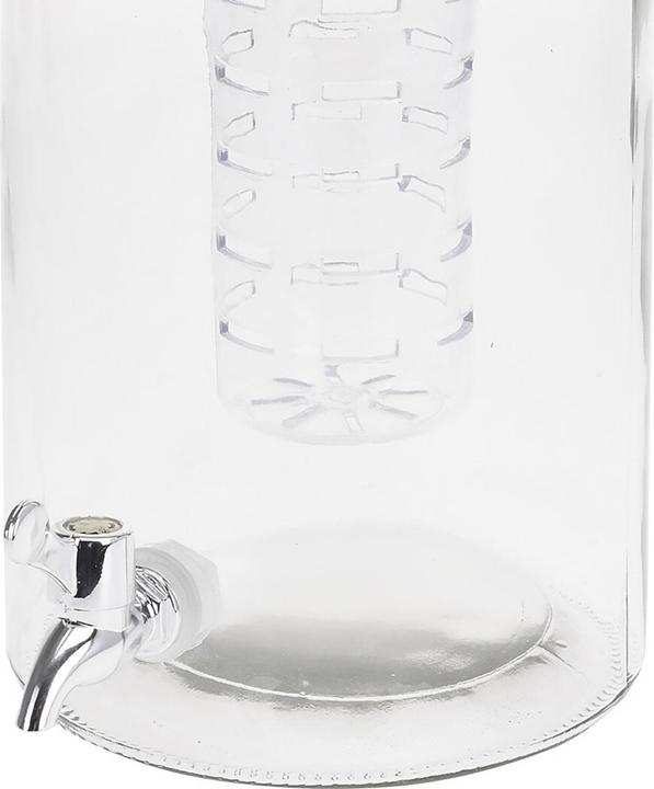 Immagine prodotto Excellent Houseware Distributore di bevande in vetro con inserto e rubinetto, 4 litri