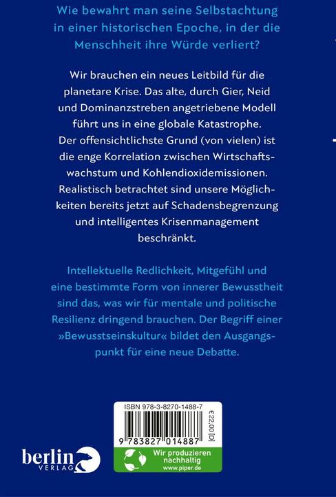 Produktbild Bewusstseinskultur (Deutsch, Thomas Metzinger, 2023)