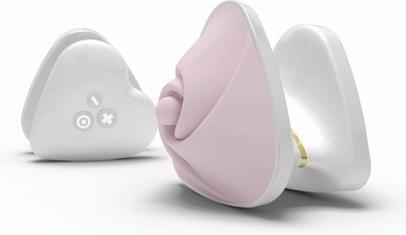 Image du produit Mystim Vibromasseur Hearts Desire Lay-On Rose