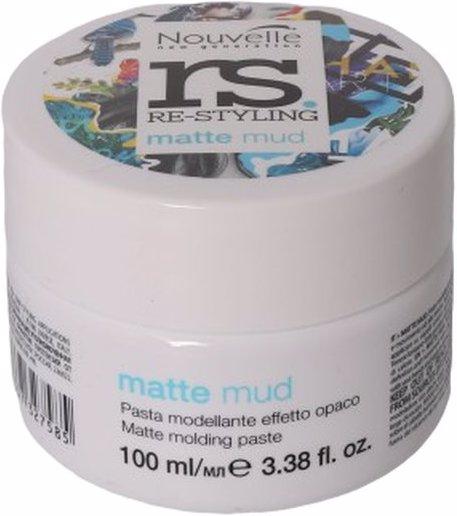 Immagine prodotto Nouvelle RS Matte Mud Pasta modellante opaca a forte tenuta (Gel per capelli, 100 ml)