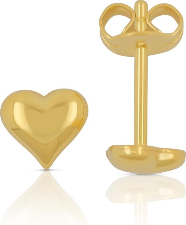 Actual product image Muau Stud earrings (Yellow gold)