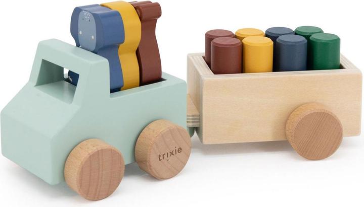 Image du produit Trixie Baby Voiture avec remorque