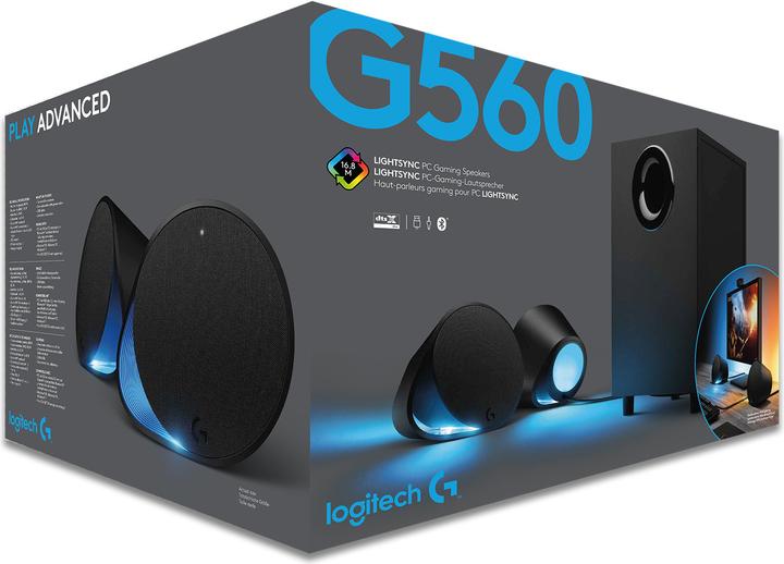Actual product image Logitech G560