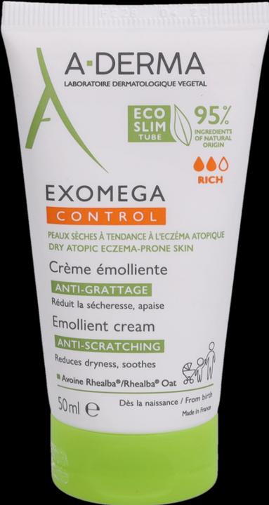 A-Derma Exomega Control Crema Emoliente (Eau de parfum, 50 ml)