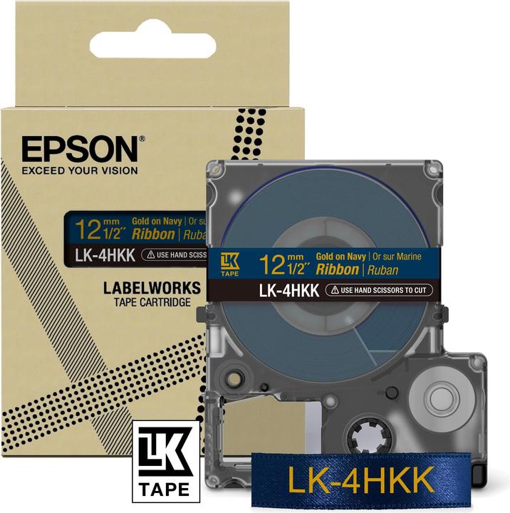 Immagine prodotto Epson Etichetta Cassetta Lk-4hkk (1.20 cm, Blu)