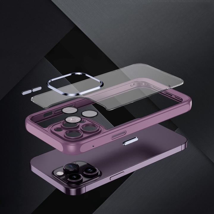 Produktbild Cover-Discount iPhone 15 Pro - Hülle mit Kameraschutz lila (Apple iPhone 15 Pro)