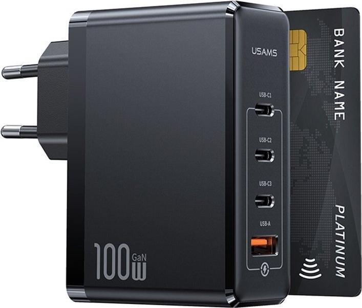 Actual product image Usams T50 Power Adapter (100 W)