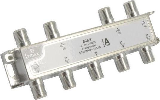 Triax SCS 8 F-Verteiler 5-2400 MHz DC (Verteiler)
