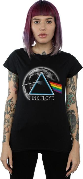 Immagine prodotto Pink Floyd Dark Side Of The Moon Distressed Maglietta Donna (XXL)