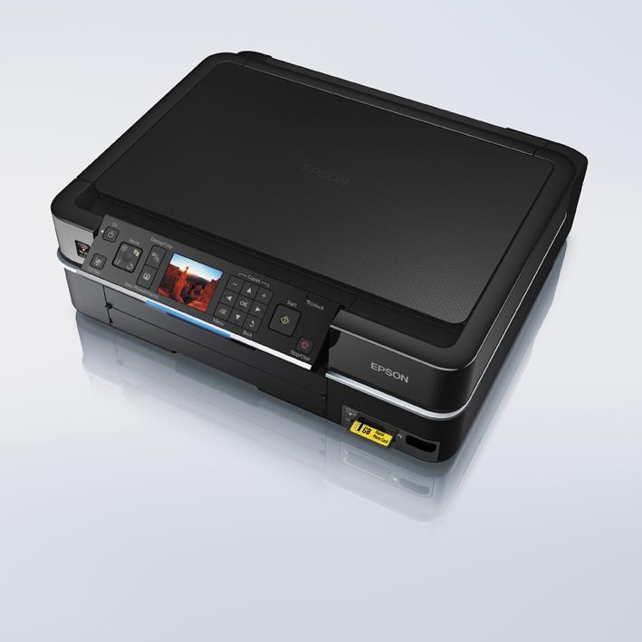 Actual product image Epson Stylus PX710W, All-in-One, colour display, WLAN (Ink, Colour)