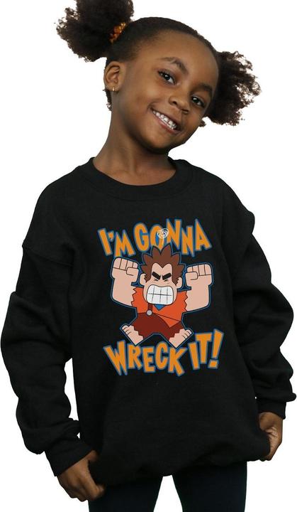 Immagine prodotto Disney Wreck It Ralph I'm Gonna Wreck It Felpa Ragazze (152, 158)
