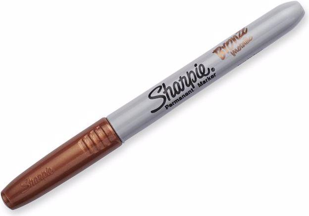 Immagine prodotto Sharpie Feiner Permanentmarker (Oro, Grigio, 1 mm, 1 x)