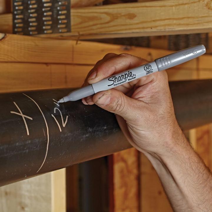 Immagine prodotto Sharpie Feiner Permanentmarker (Oro, Grigio, 1 mm, 1 x)