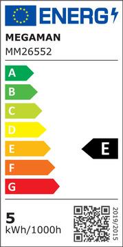 Energie-Label Megaman LED-Reflektorlampe (GU10, 4.20 W, 410 lm, 1 x, E)