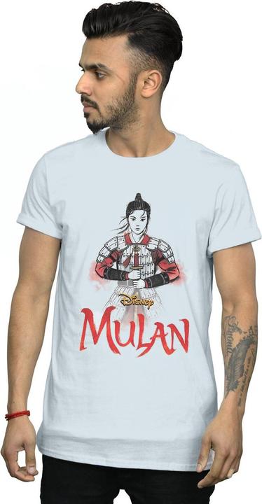 Actual product image Disney Mens Mulan Movie Sword Pose T-Shirt (M)
