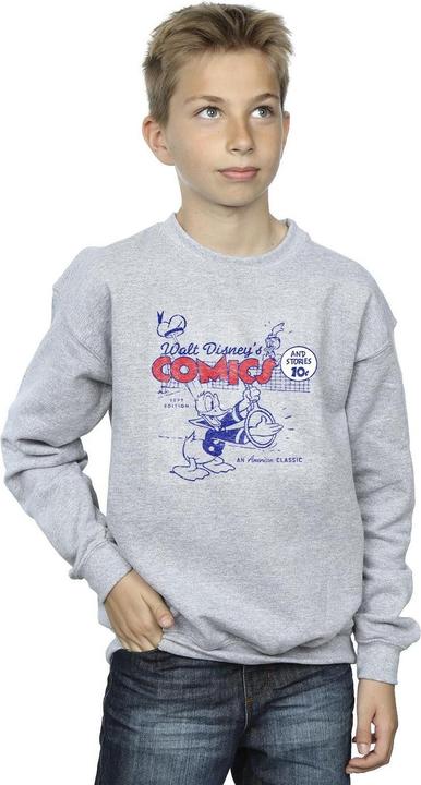 Actual product image Disney Boys Donald Duck Comics Sweatshirt (128)