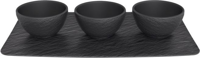Image du produit Villeroy & Boch Set Dipschälchen 4tlg. Manufacture Rock blanc