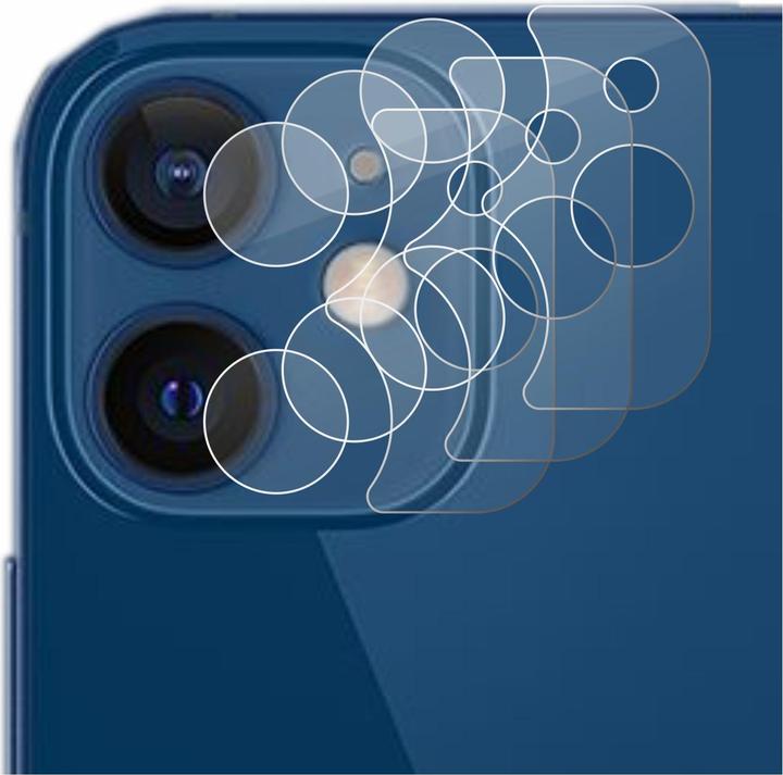 Actual product image BROTECT AirGlass Glass (6 Piece, Apple iPhone 12)