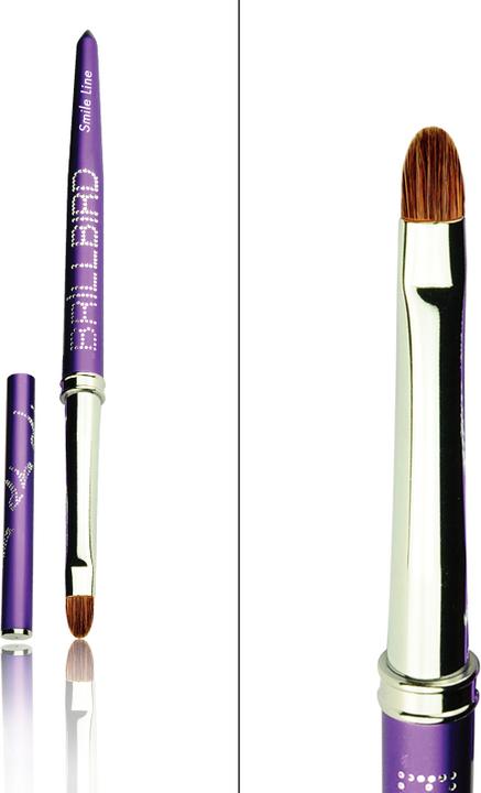 Actual product image BrillBird Smile Line gel brush with rounded shape (Eyeliner)