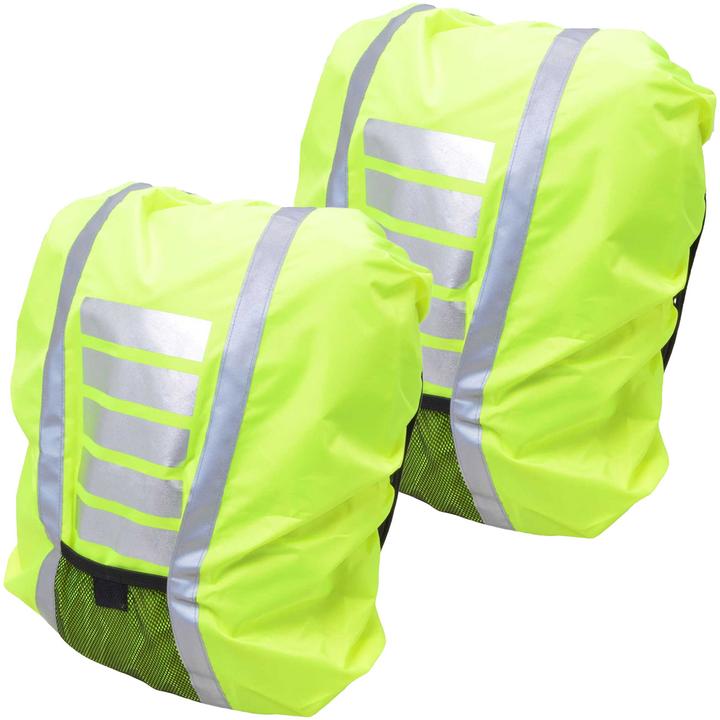 Image du produit Filmer 2 housses de pluie réfléchissantes pour les sacs à dos scolaires
