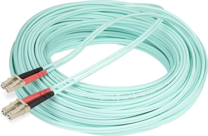 Actual product image StarTech Om4 Multimode Fibre Cable (CAT6e, 20 m)