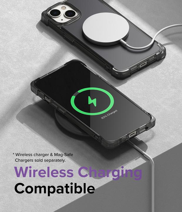 Produktbild Ringke Fusion Bumper case for iPhone 14 Plus gray (Apple iPhone 14 Plus)