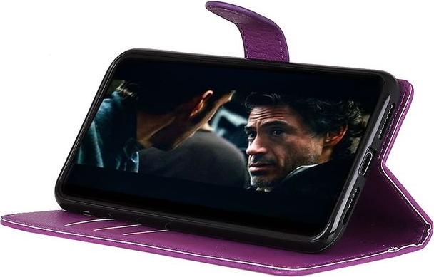 Produktbild MU Classic Litchi Leder Bookcover Series (Huawei Y6 (2019))
