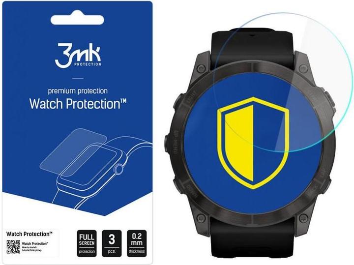 3MK hybrid glass Watch Protection FG for Garmin Fenix 7