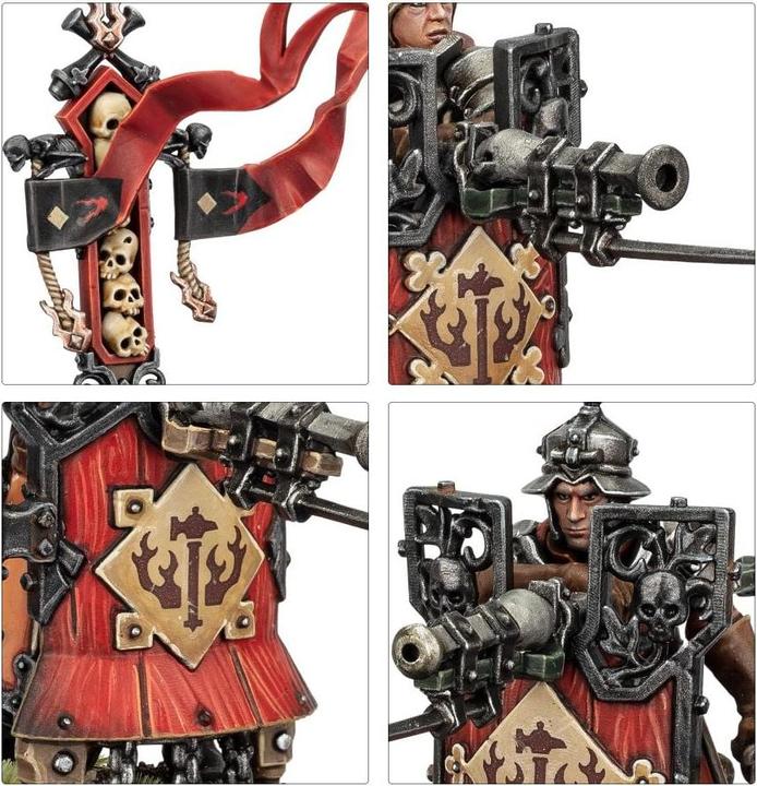 Produktbild Games Workshop Warhammer AoS - Cities of Sigmar Fusiliers de la Freeguild (Kunststoff)