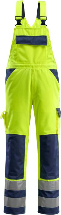 Produktbild Mascot Warnschutz-Latzhose "Barras" gelb/marine, Gr.44 (44)