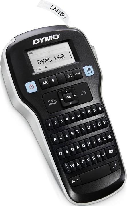 Actual product image Dymo LabelManager 160 Value Pack with 3 D1 tapes 12mm Azerty