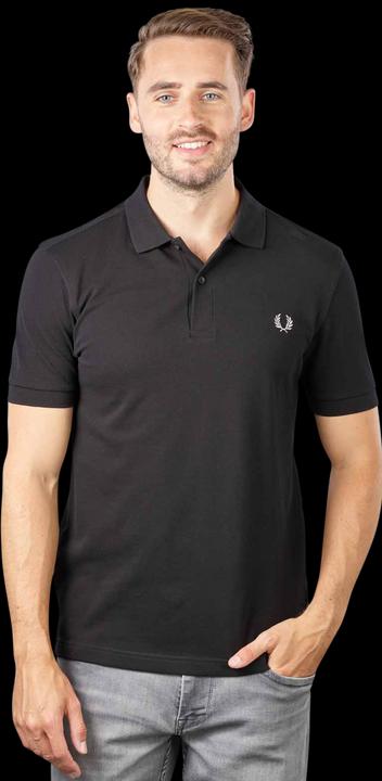Fred Perry Plain Polo Shirt black
