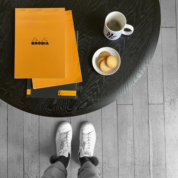Produktbild Rhodia Blöcke geheftet 80g Basics (A4, Liniert, Harter Einband)