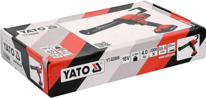 Image du produit Yato Gun For Silicone And Adhesive 18v + Battery.