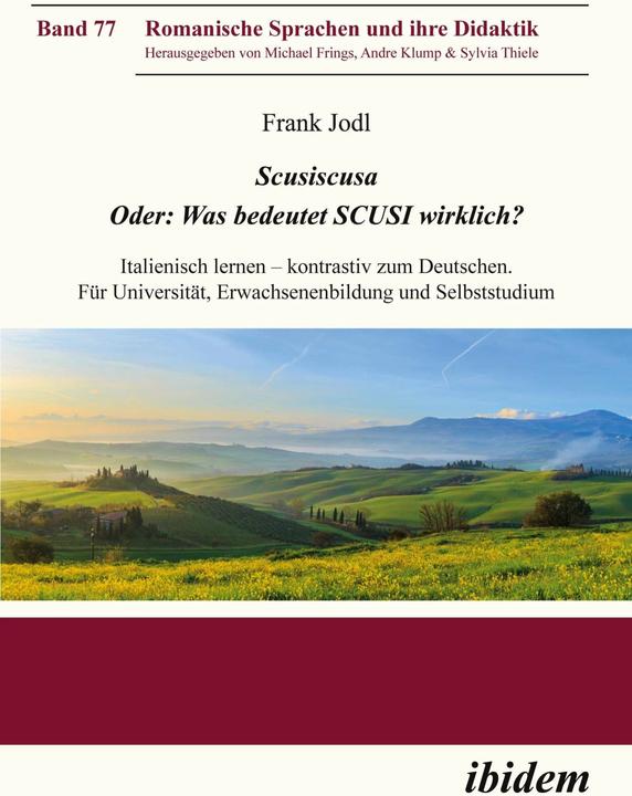 Produktbild Scusiscusa. Oder: Was bedeutet SCUSI wirklich? (Deutsch, Frank Jodl, 2022)