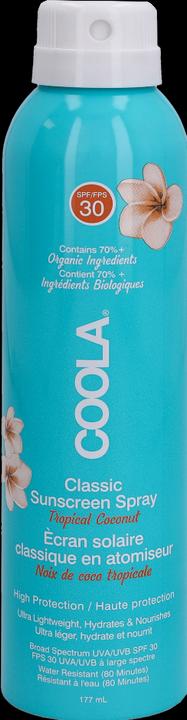 Immagine prodotto Coola Suncare Classic Spray Tropical Coconut (Spray solare, SPF 30, 177 ml, 177 g)