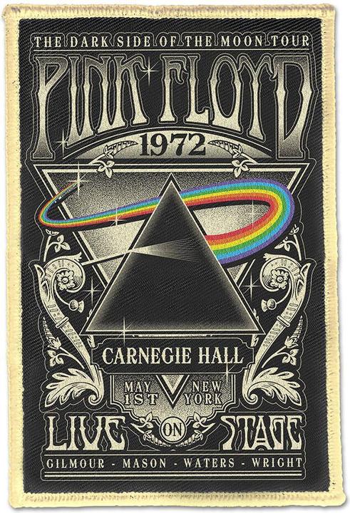 Image du produit Pink Floyd - Patch à repasser CARNEGIE HALL