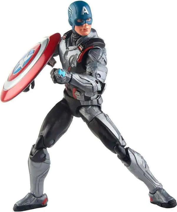 Actual product image Hasbro Avengers Endgame Marvel Legends Thanos Series Captain America Action Figure (Endgame)