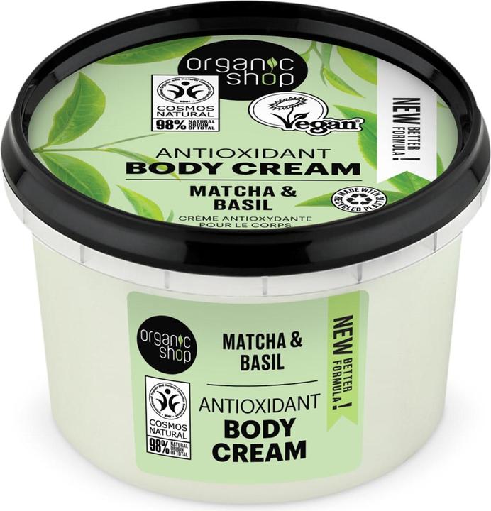 Produktbild Organic Shop Matcha Anti-Oxidant Körpercreme 250ml (Körpercreme, 250 ml)