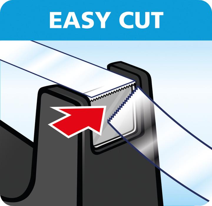 Actual product image tesa EASY CUT SMART tape dispenser for tables, with anti-slip technology, incl. 4 rolls of tesafilm