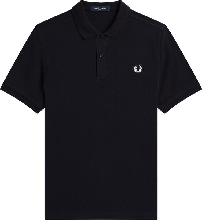Fred Perry Plain Polo Shirt navy