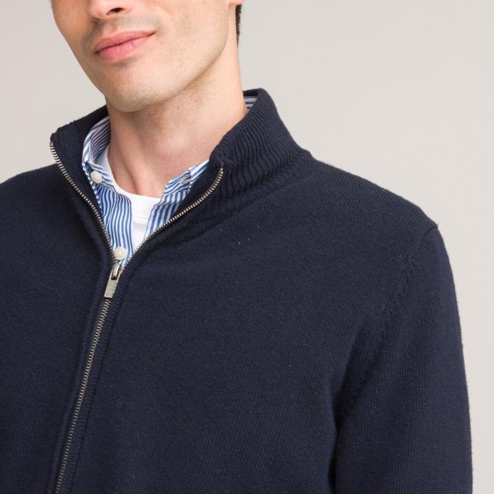 Produktbild La Redoute Collections Strickjacke aus 100% Lambswool (XXL)