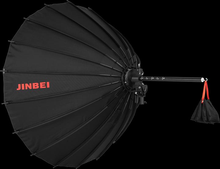 Produktbild Jinbei Deep Reflective mit Grid und Zoom-Fokus-System (Softbox, Wabe, 140 cm)