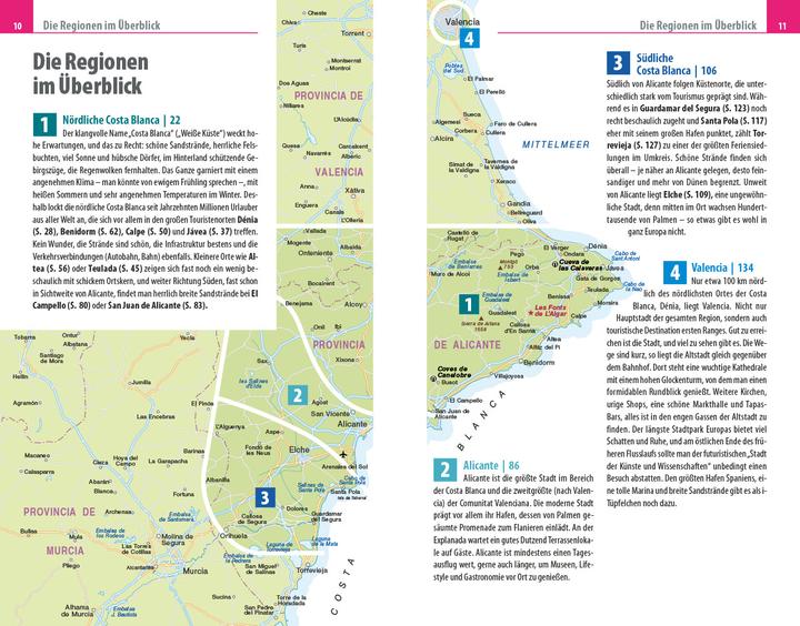 Produktbild Reiseführer Costa Blanca mit Valencia (Deutsch, Hans-Jürgen Fründt, Stephanie Schulz, 2025)