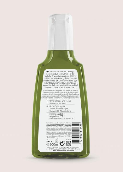 Produktbild Rausch Anti-Fett-Shampoo mit Meerestang (200 ml, Flüssiges Shampoo)