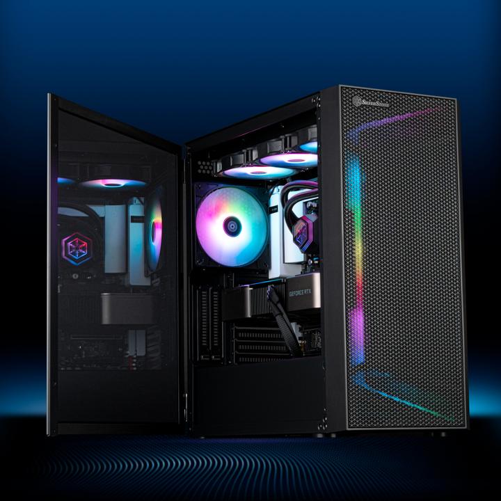 Actual product image Silverstone seta h1 tower enclosure (ATX, SSI EEB, Mini-ITX, SSI CEB, mATX)