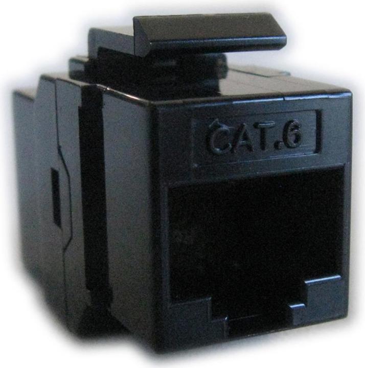 Produktbild Roline RJ45 Kupplung, Keystone, ungeschirmt, Kat6/Kl.E (Keystone Modul)