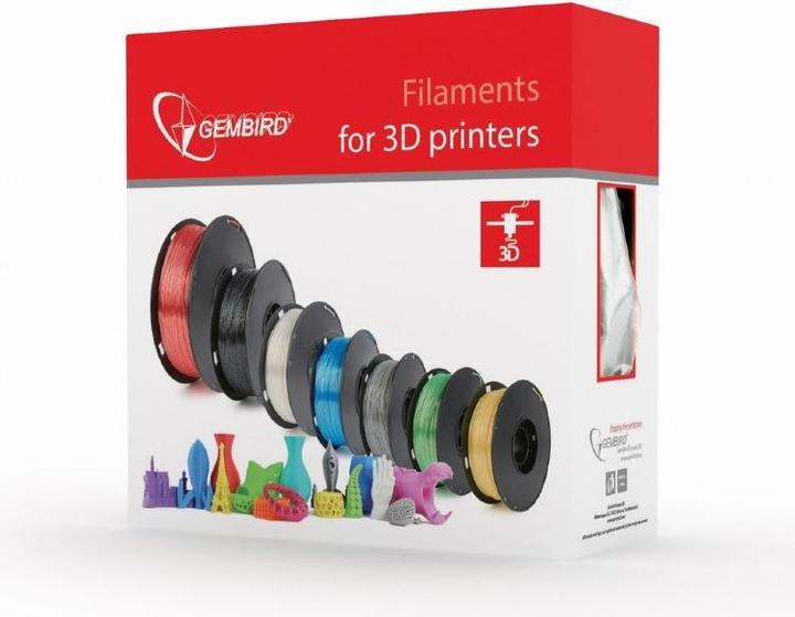 Immagine prodotto Gembird Cassetta di filamento PLA a bobina stretta (PLA, 1.75 mm, 1000 g, Viola)