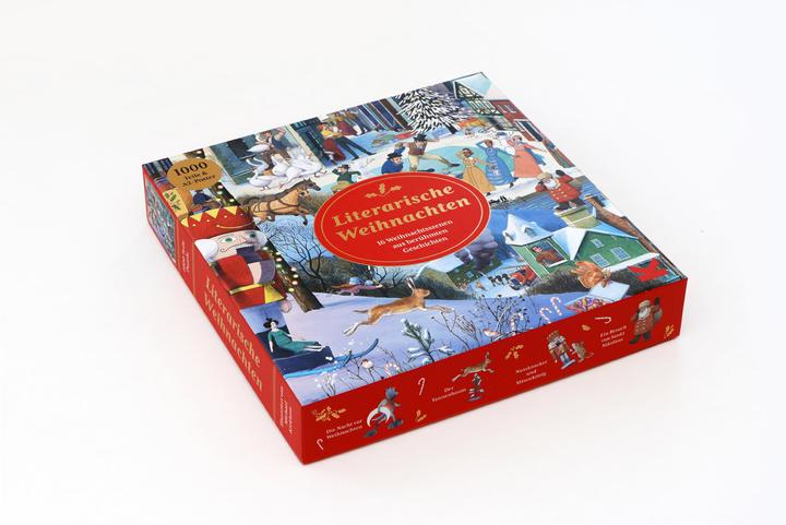 Produktbild Literarische Weihnachten (1000 Teile)